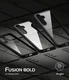 Ringke Fusion Bold Samsung Galaxy S25 Plus Hoesje Transparant Zwart afbeelding 3