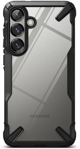 Ringke Fusion X Samsung Galaxy S25 Plus Hoesje Back Cover Zwart afbeelding 2