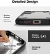 Ringke Fusion X Samsung Galaxy S25 Plus Hoesje Back Cover Zwart afbeelding 4