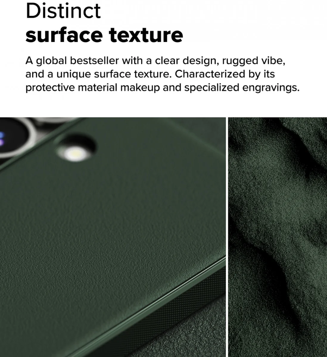 Ringke Onyx Samsung Galaxy S25 Plus Hoesje Flexibel TPU Back Cover Groen afbeelding 3