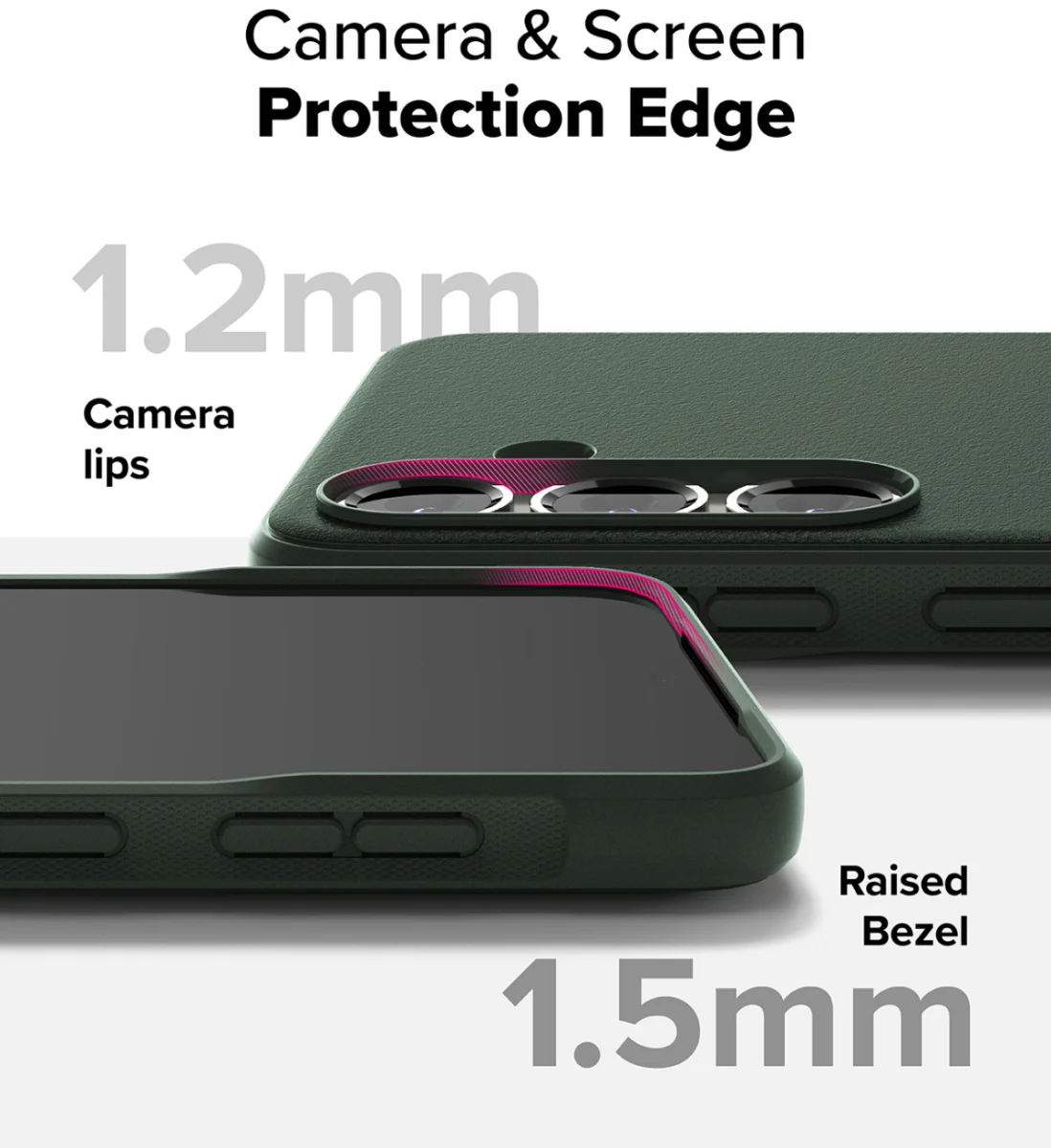Ringke Onyx Samsung Galaxy S25 Plus Hoesje Flexibel TPU Back Cover Groen afbeelding 5