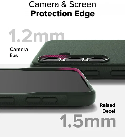 Ringke Onyx Samsung Galaxy S25 Plus Hoesje Flexibel TPU Back Cover Groen afbeelding 5