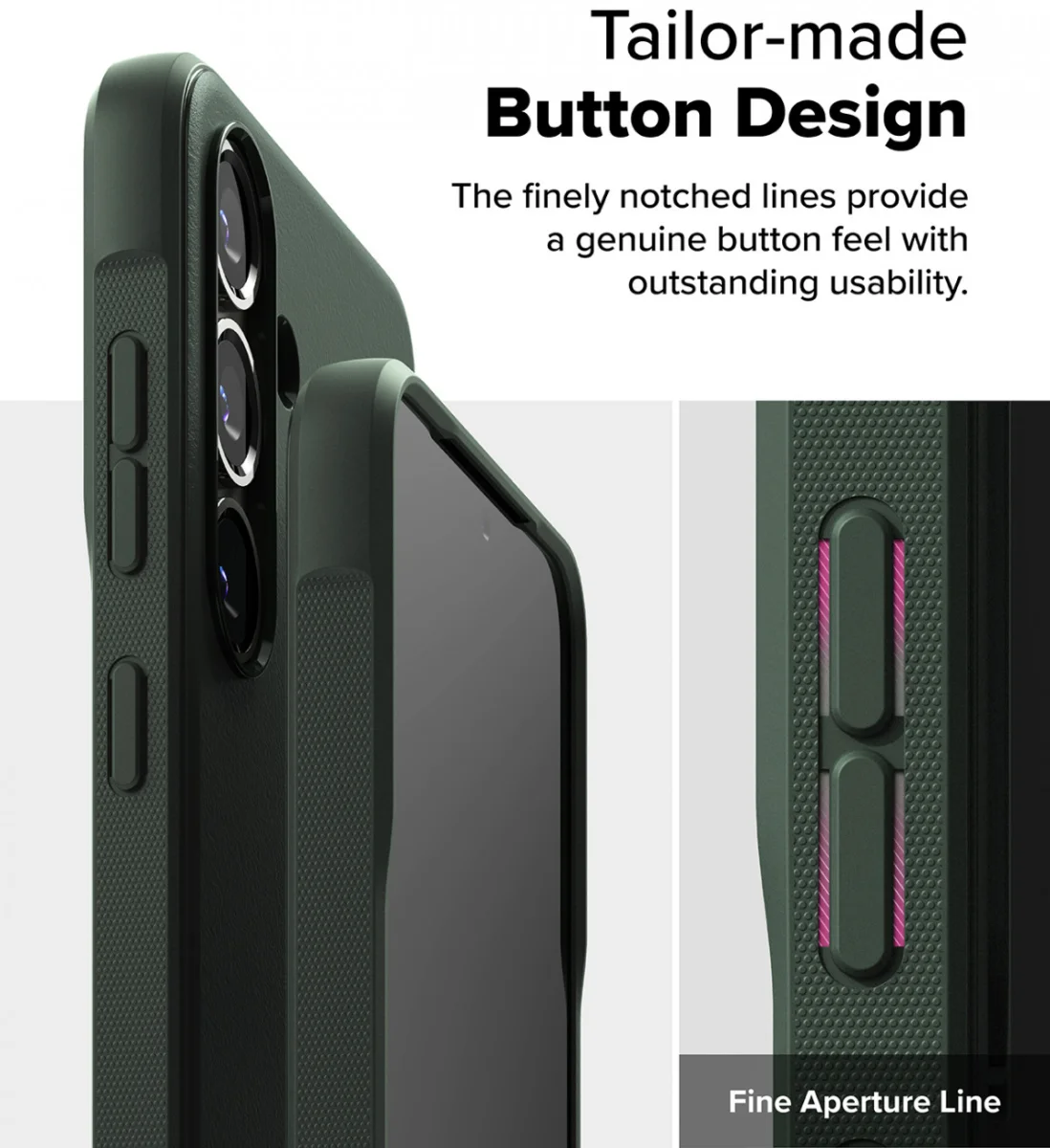 Ringke Onyx Samsung Galaxy S25 Plus Hoesje Flexibel TPU Back Cover Groen afbeelding 8