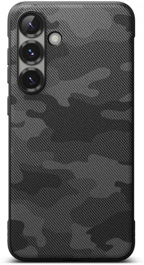 Ringke Onyx Samsung Galaxy S25 Plus Hoesje Flexibel TPU Design Camo Zwart afbeelding 2