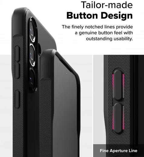 Ringke Onyx Magnetic Samsung Galaxy S25 Plus Hoesje MagSafe / Qi2 Zwart afbeelding 3