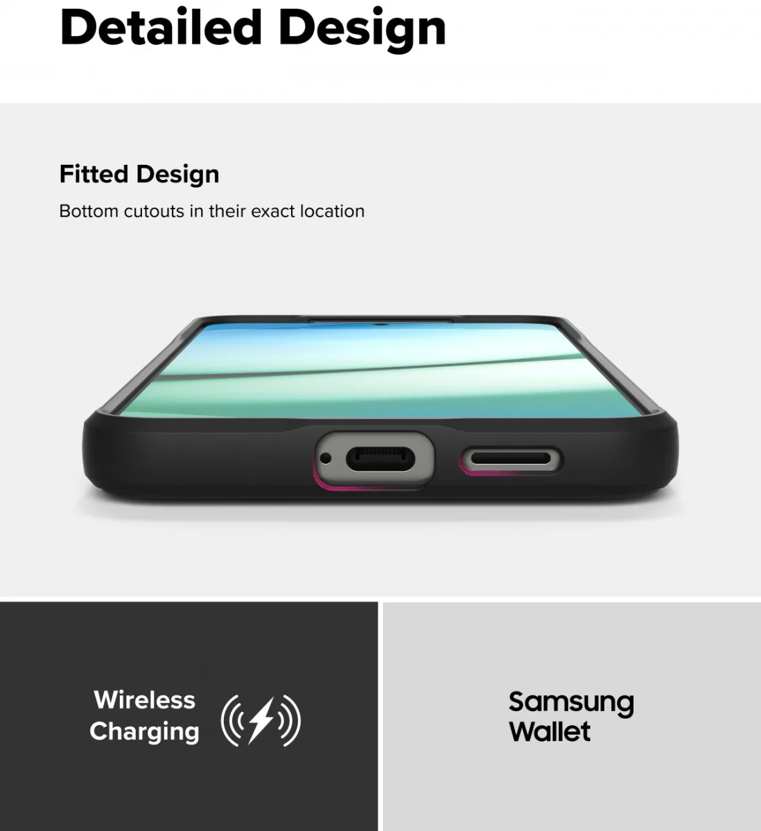 Ringke Onyx Magnetic Samsung Galaxy S25 Plus Hoesje MagSafe / Qi2 Zwart afbeelding 4