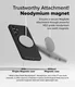 Ringke Onyx Magnetic Samsung Galaxy S25 Plus Hoesje MagSafe / Qi2 Zwart afbeelding 6