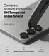 Ringke Frame Glass Samsung Galaxy S25 Plus Camera Protector (2-Pack) afbeelding 6