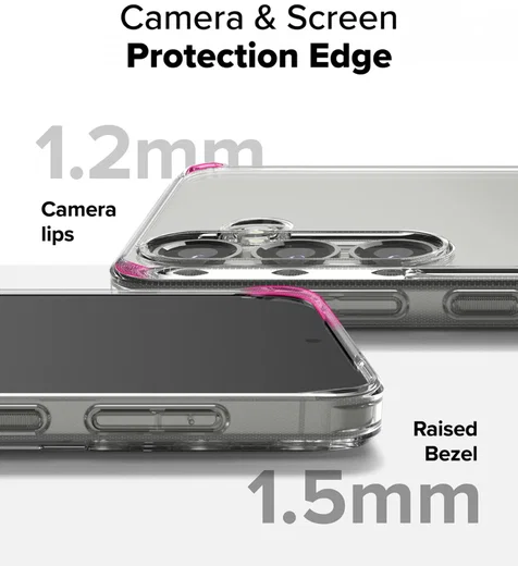 Ringke Fusion Samsung Galaxy S25 Hoesje Back Cover Transparant afbeelding 6