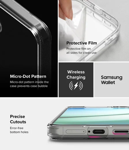 Ringke Fusion Samsung Galaxy S25 Hoesje Back Cover Transparant afbeelding 9