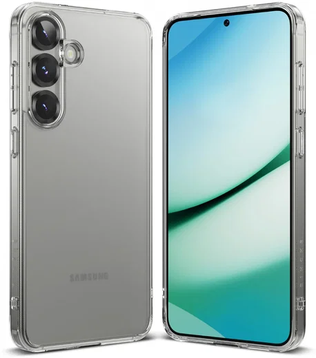 Ringke Fusion Samsung Galaxy S25 Hoesje Back Cover Matte Transparant afbeelding 1