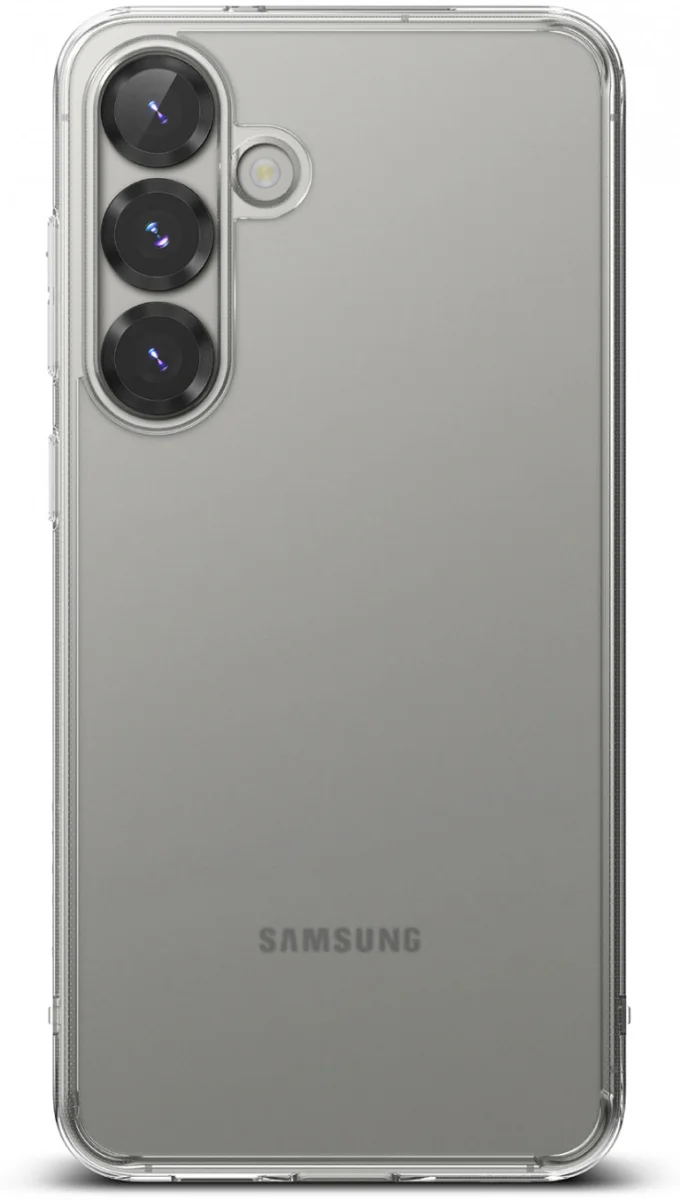 Ringke Fusion Samsung Galaxy S25 Hoesje Back Cover Matte Transparant afbeelding 2