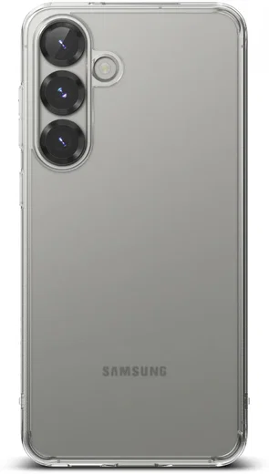 Ringke Fusion Samsung Galaxy S25 Hoesje Back Cover Matte Transparant afbeelding 2