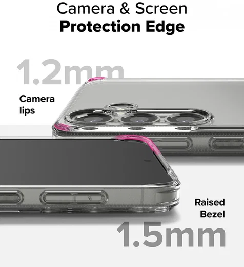 Ringke Fusion Samsung Galaxy S25 Hoesje Back Cover Matte Transparant afbeelding 7