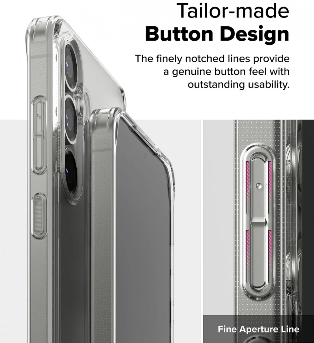 Ringke Fusion Samsung Galaxy S25 Hoesje Back Cover Matte Transparant afbeelding 9