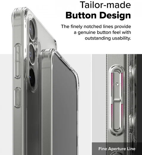 Ringke Fusion Samsung Galaxy S25 Hoesje Back Cover Matte Transparant afbeelding 9