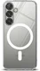 Ringke Fusion Magnetic Samsung Galaxy S25 Hoesje MagSafe / Qi2 Transparant afbeelding 2