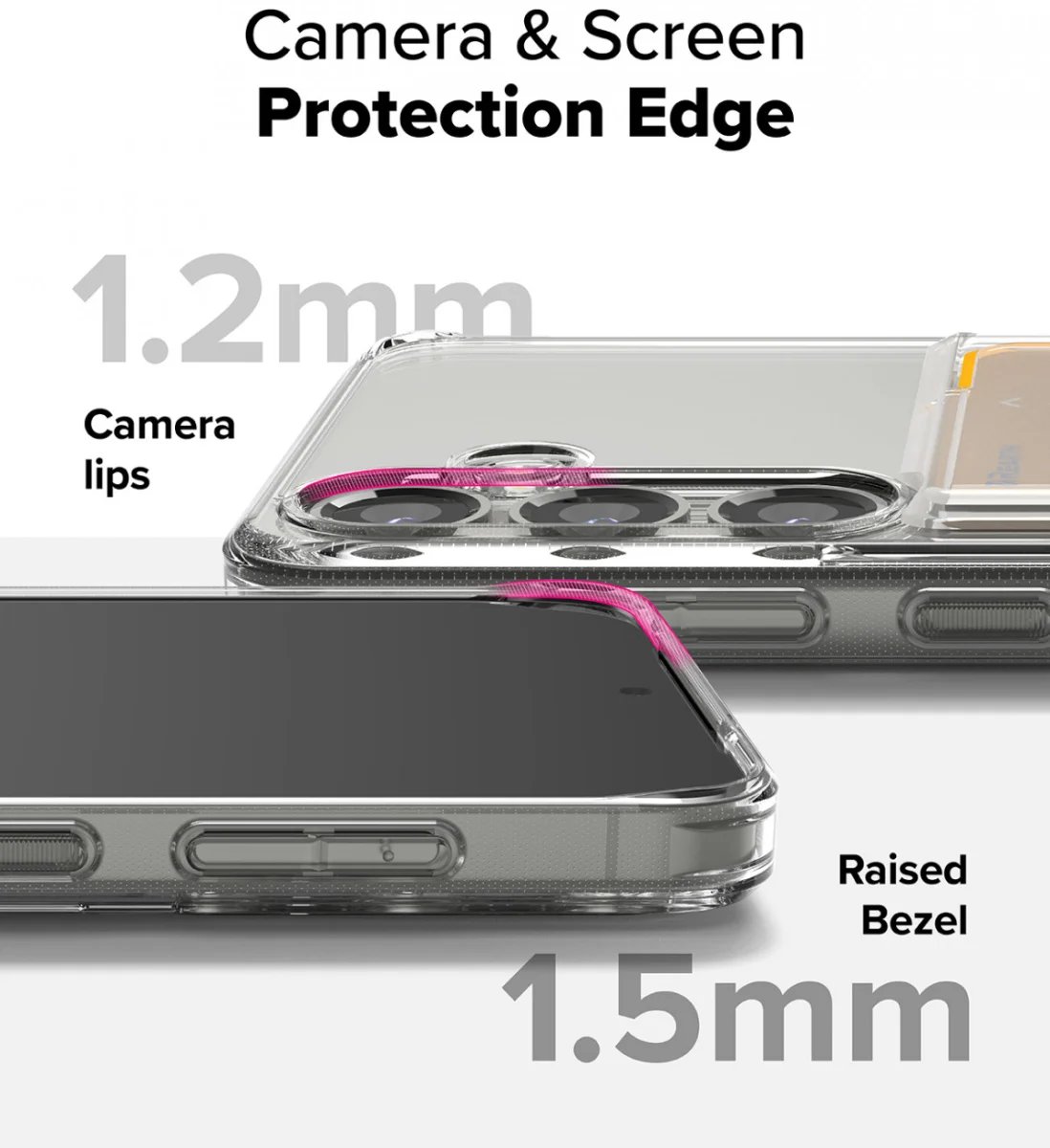 Ringke Fusion Card Samsung Galaxy S25 Hoesje Kaarthouder Transparant afbeelding 11