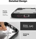 Ringke Fusion X Samsung Galaxy S25 Hoesje Back Cover Zwart afbeelding 4