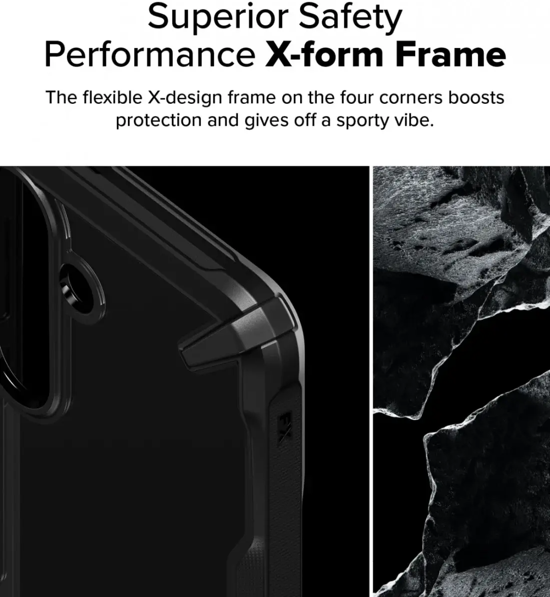 Ringke Fusion X Samsung Galaxy S25 Hoesje Back Cover Zwart afbeelding 5