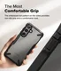Ringke Fusion X Samsung Galaxy S25 Hoesje Back Cover Zwart afbeelding 7