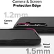 Ringke Onyx Samsung Galaxy S25 Hoesje Flexibel TPU Back Cover Zwart afbeelding 4