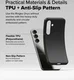 Ringke Onyx Samsung Galaxy S25 Hoesje Flexibel TPU Back Cover Zwart afbeelding 5