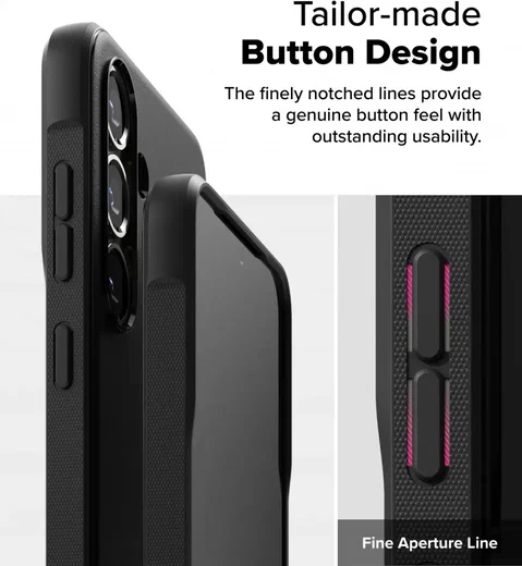 Ringke Onyx Samsung Galaxy S25 Hoesje Flexibel TPU Back Cover Zwart afbeelding 6