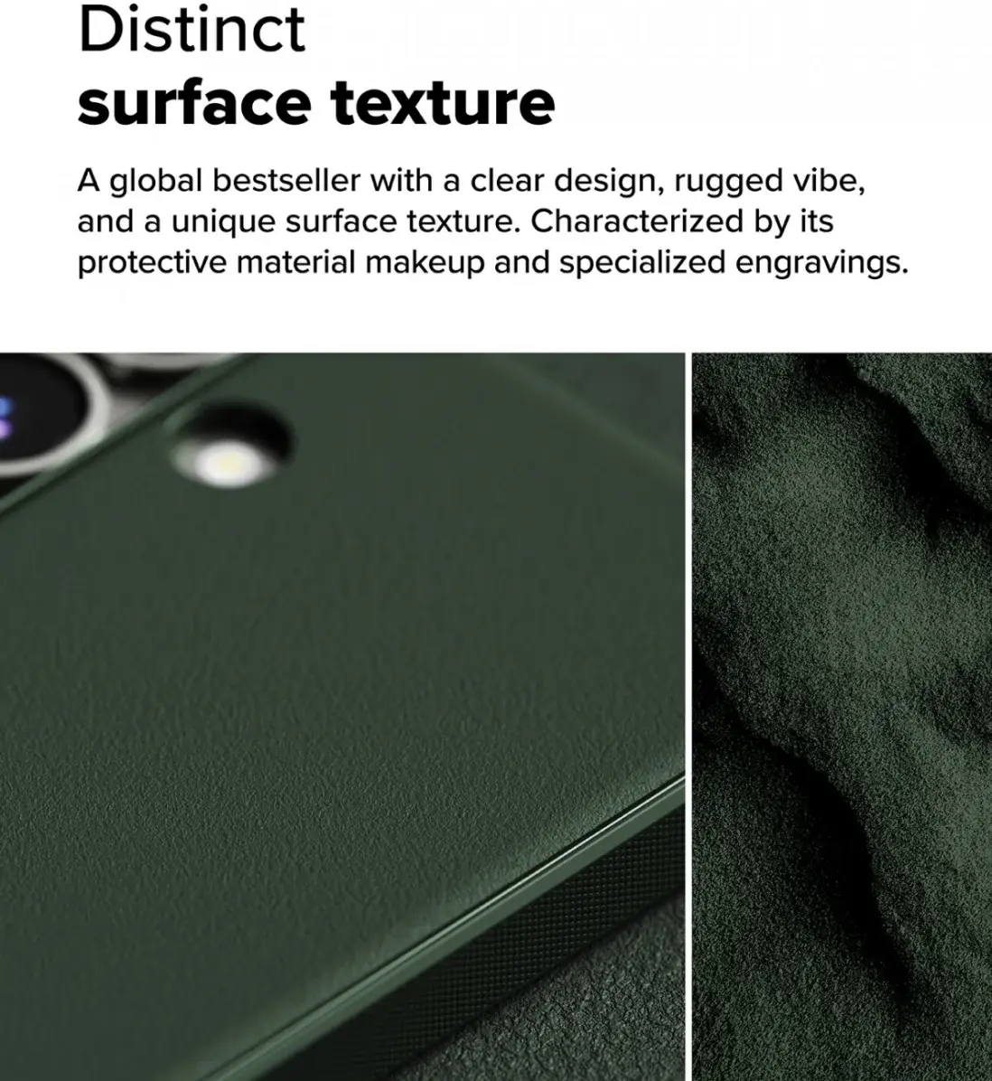 Ringke Onyx Samsung Galaxy S25 Hoesje Flexibel TPU Back Cover Groen afbeelding 2