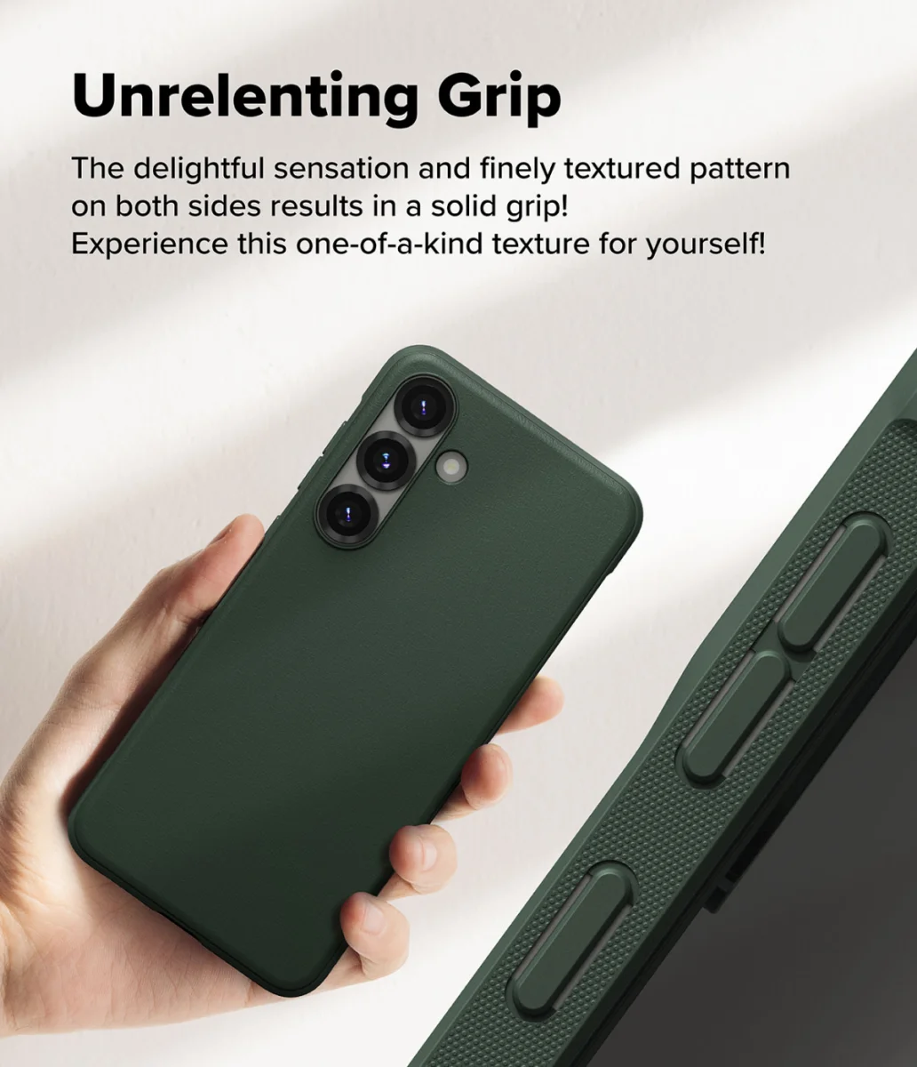 Ringke Onyx Samsung Galaxy S25 Hoesje Flexibel TPU Back Cover Groen afbeelding 4