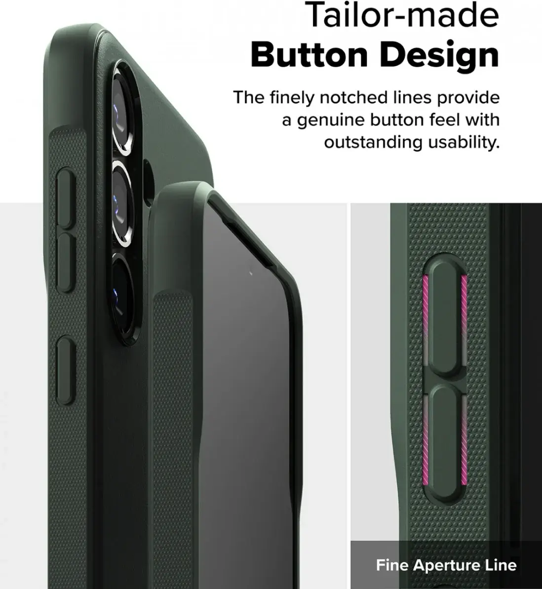 Ringke Onyx Samsung Galaxy S25 Hoesje Flexibel TPU Back Cover Groen afbeelding 8