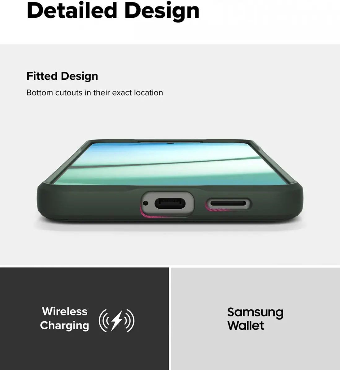 Ringke Onyx Samsung Galaxy S25 Hoesje Flexibel TPU Back Cover Groen afbeelding 9