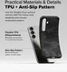 Ringke Onyx Samsung Galaxy S25 Hoesje Flexibel TPU Back Cover Design Camo Zwart afbeelding 6