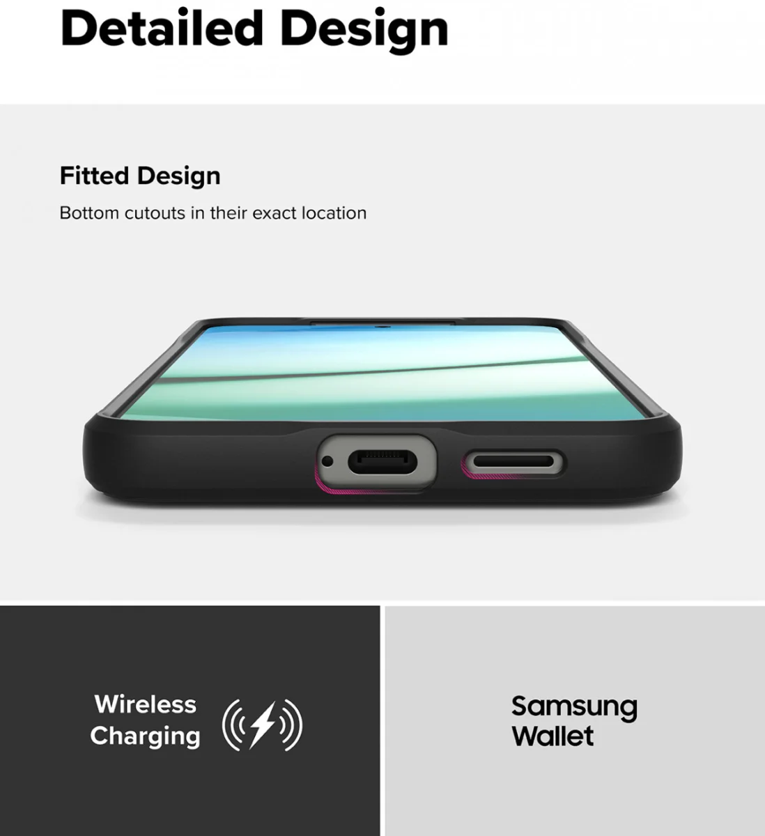 Ringke Onyx Samsung Galaxy S25 Hoesje Flexibel TPU Back Cover Design Camo Zwart afbeelding 9