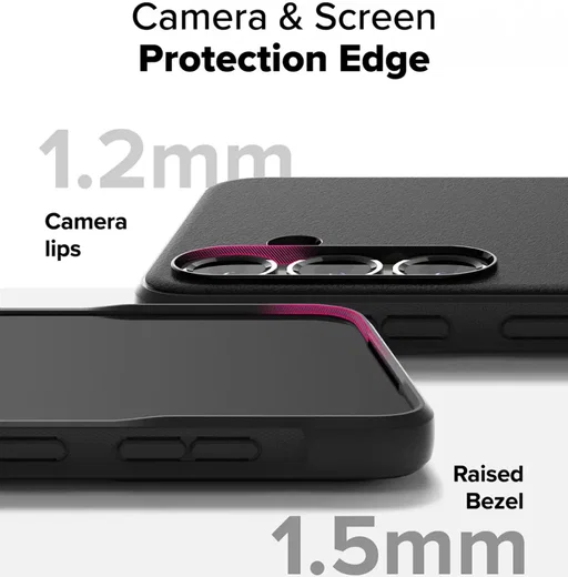 Ringke Onyx Magnetic Samsung Galaxy S25 Hoesje MagSafe / Qi2 Zwart afbeelding 12