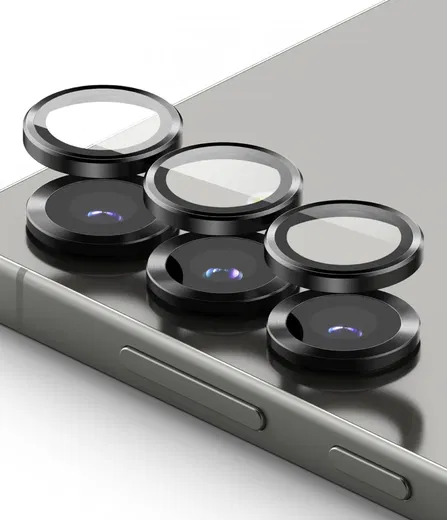 Ringke Frame Glass Samsung Galaxy S25 Camera Protector (2-Pack) afbeelding 15