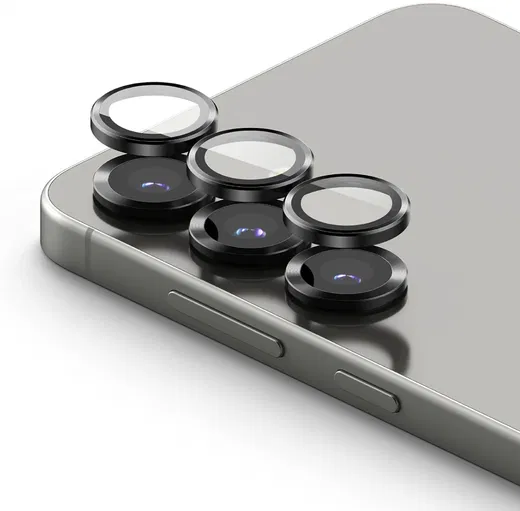 Ringke Frame Glass Samsung Galaxy S25 Camera Protector (2-Pack) afbeelding 2