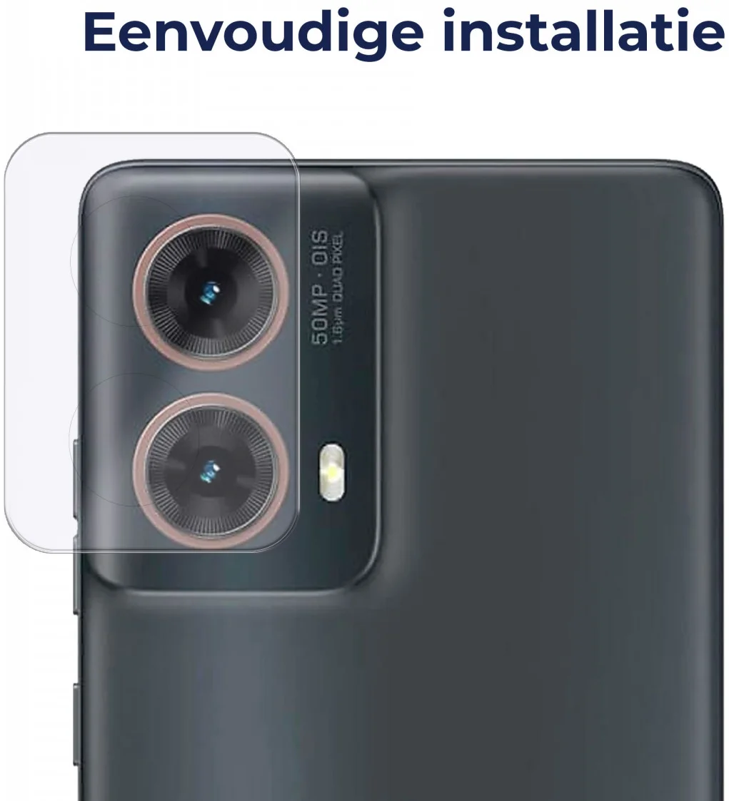 Rosso Motorola Moto G85 Camera Lens Protector Transparant afbeelding 4