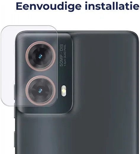 Rosso Motorola Moto G85 Camera Lens Protector Transparant afbeelding 4