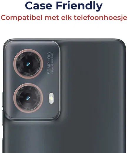 Rosso Motorola Moto G85 Camera Lens Protector Transparant afbeelding 6