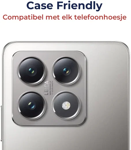 Rosso Xiaomi 14T Camera Lens Protector Transparant afbeelding 6
