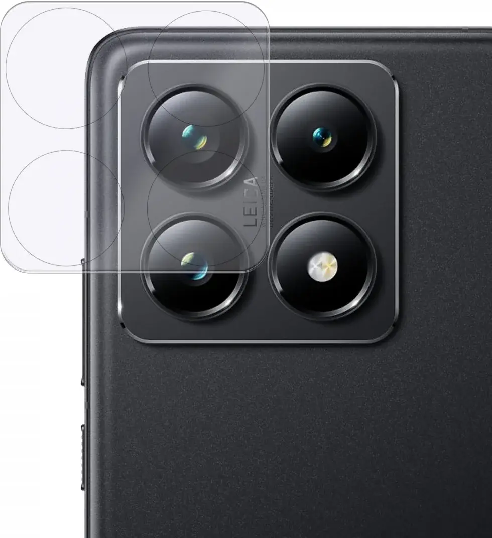 Rosso Xiaomi 14T Pro Camera Lens Protector Transparant afbeelding 1