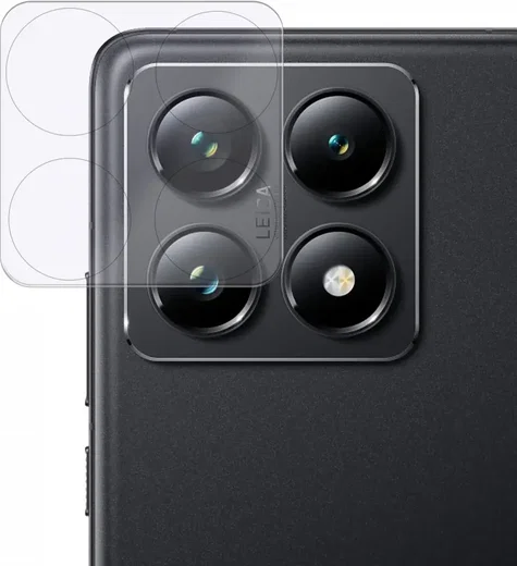 Rosso Xiaomi 14T Pro Camera Lens Protector Transparant afbeelding 1