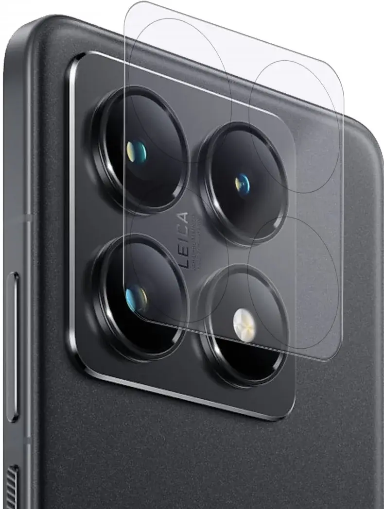 Rosso Xiaomi 14T Pro Camera Lens Protector Transparant afbeelding 2
