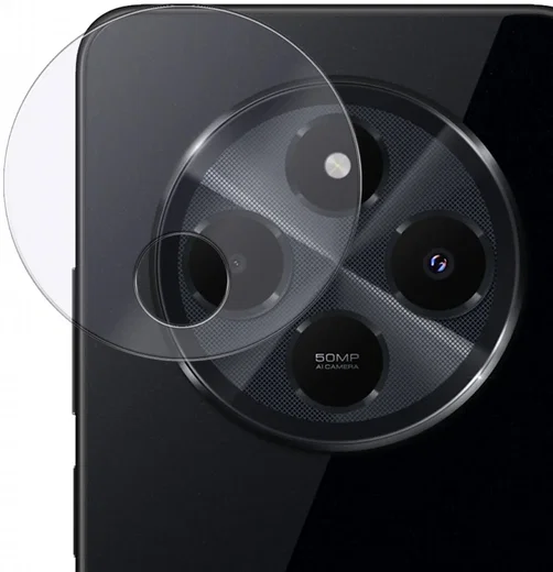 Rosso Xiaomi Redmi 14C Camera Lens Protector Transparant afbeelding 1