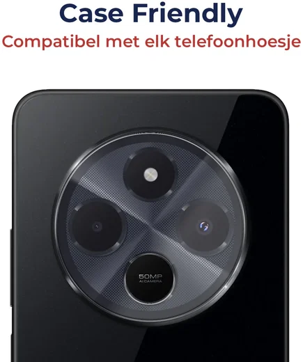 Rosso Xiaomi Redmi 14C Camera Lens Protector Transparant afbeelding 4