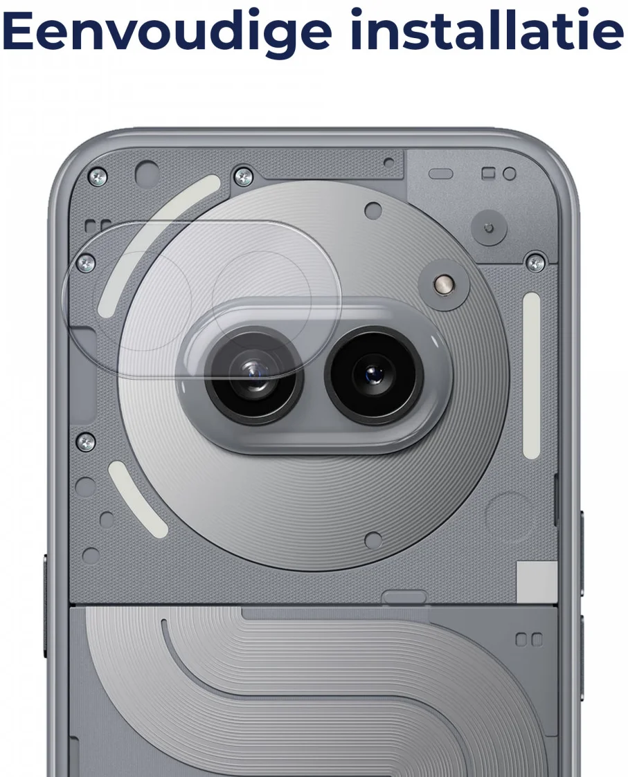 Rosso Nothing Phone (2a) Plus Camera Lens Protector Transparant afbeelding 5