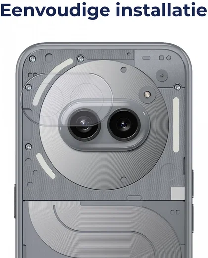 Rosso Nothing Phone (2a) Plus Camera Lens Protector Transparant afbeelding 5