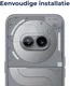 Rosso Nothing Phone (2a) Plus Camera Lens Protector Transparant afbeelding 5