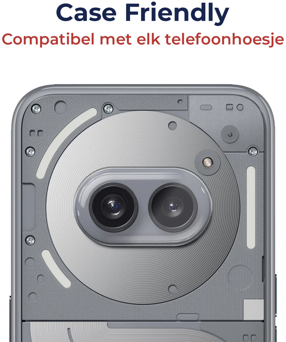 Rosso Nothing Phone (2a) Plus Camera Lens Protector Transparant afbeelding 4